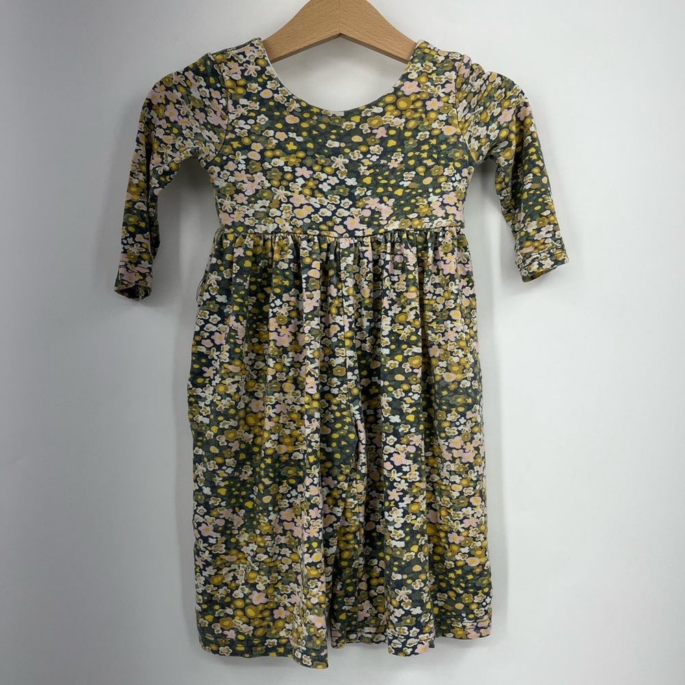 SweetHoney 12mo romper Floral wide leg 0256 Jumpsuit ditzy bamboo
